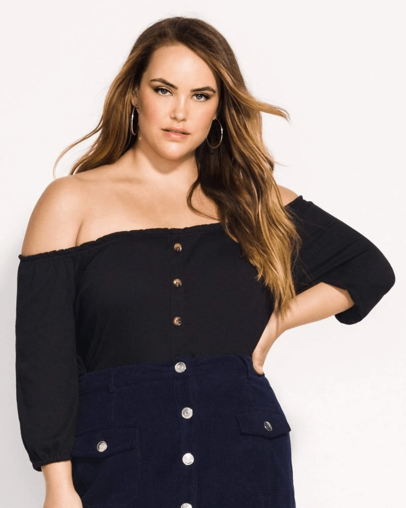 City chic off the shoulder top clearance